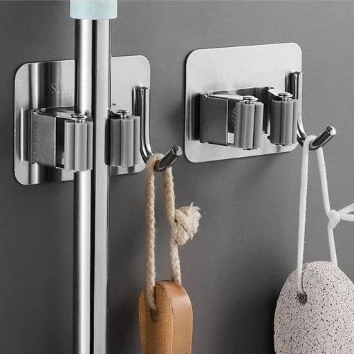 KIT 2 Suporte de Parede Inox